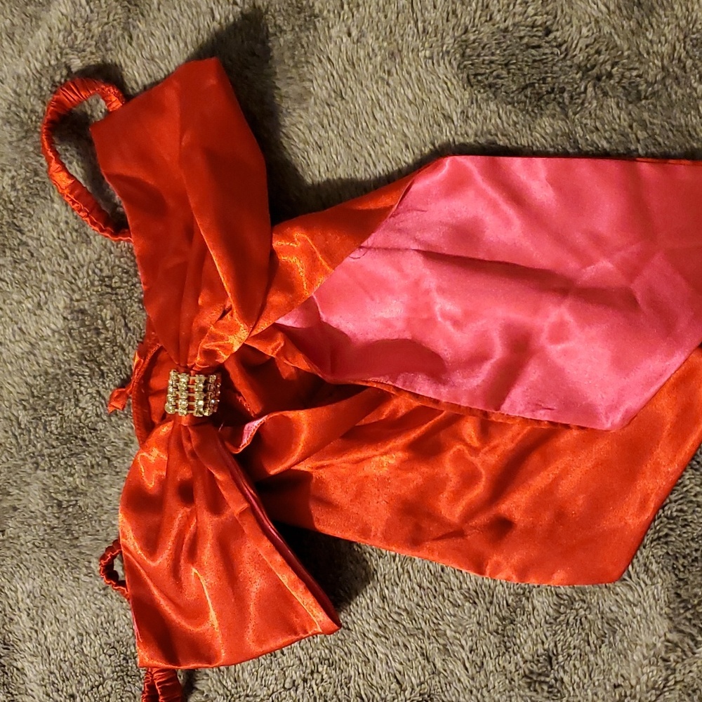 Bejeweled Bow Thong